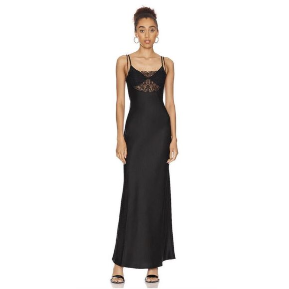 Bec and Bridge Scarlett Maxi Dress In Black - Picture 1 of 10
